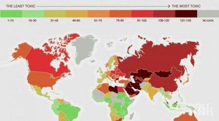 пак прочухме българия попадна челните места класация отровен въздух карта