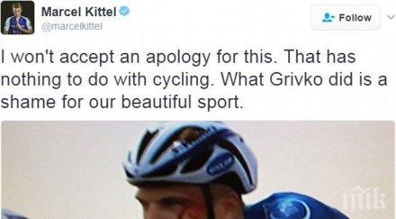 украинец претрепа кръв лидера обиколката дубай