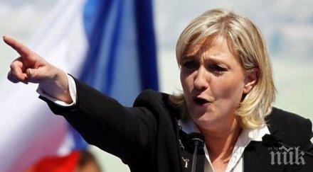обвиниха марин льо пен предателство франция