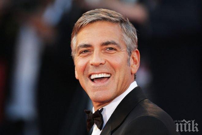 ЗАСЛУЖЕНО! Секссимволът Джордж Клуни грабва почетен „Сезар”