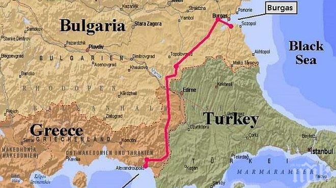 Реанимират петролопровода „Бургас-Александропулос”