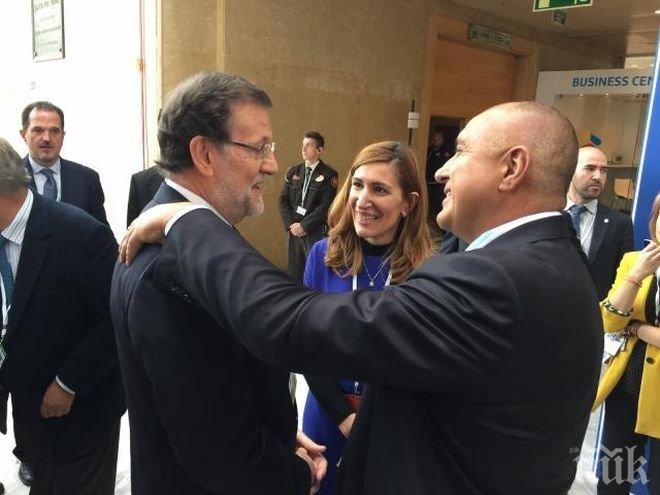 ПИСМО! Испанският премиер Рахой до Борисов: Желая Ви успех на изборите и се надявам на скорошна среща