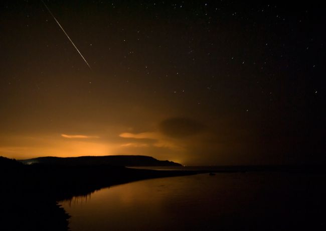 Над САЩ прелетя ярък метеорит