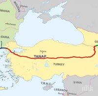 Брюксел ще продължи да подкрепя проекта за Южен газов коридор