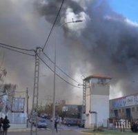 Мощна експлозия в Испания! Подпали се химически завод (ВИДЕО)