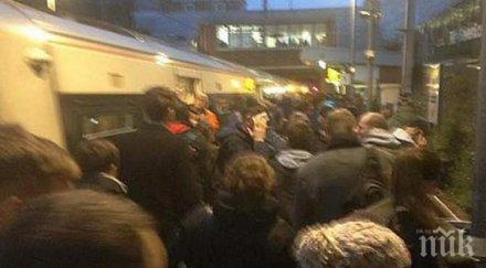 извънредно взрив лондонското метро трима пострадали видео