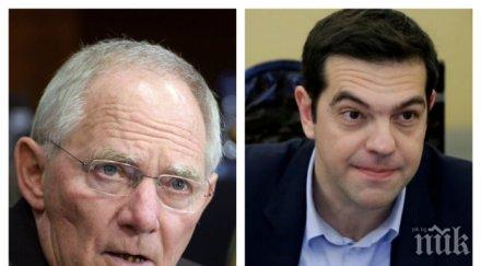 германия посече гърците редуциране дълга излезете еврозоната