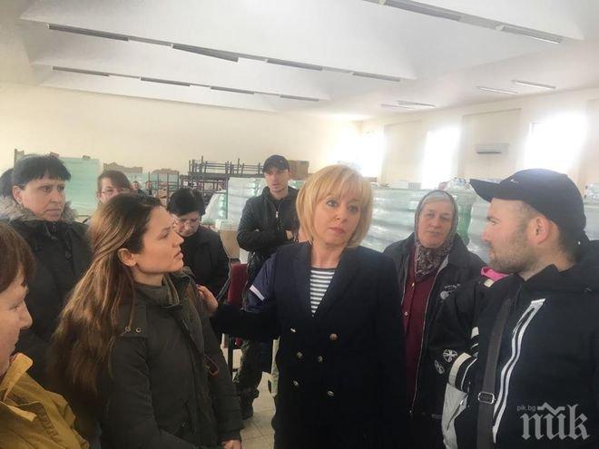 Мая Манолова в Хитрино: Фирмата-превозвач не е имала застраховка Гражданска отговорност