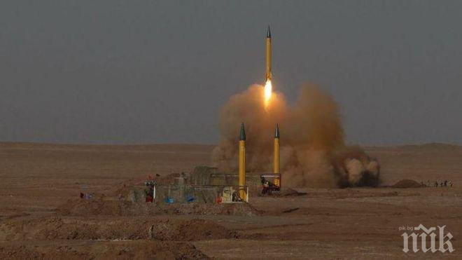 Иран е изстрелял нова балистична ракета