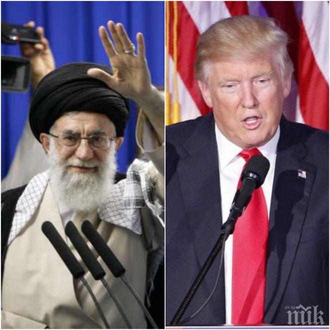 Върховният водач на Иран се кефи на Тръмп: Показа истинското лице на Америка