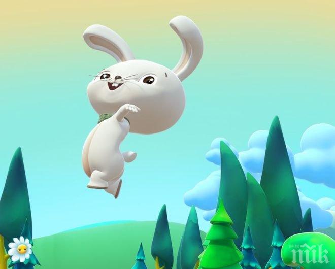 НОВ ЖИВОТ! Вики от Мастило превърна песничката за Зайченцето Бяло в 3D анимация 