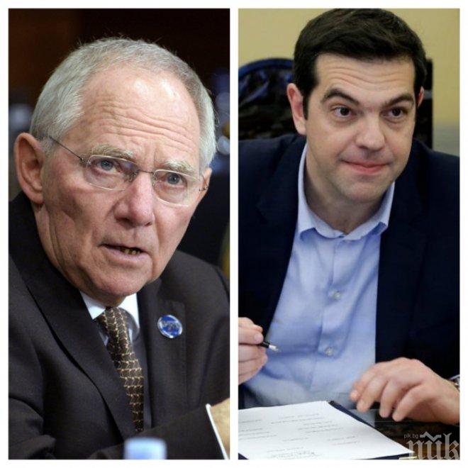 Германия посече гърците: Редуциране на дълга? Само ако излезете от еврозоната