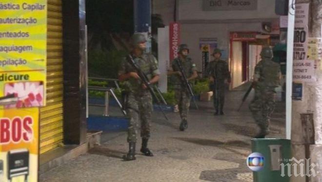 ИЗВЪНРЕДНО! Президентът на Бразилия изкара военните, за да смажат стачката на полицията 