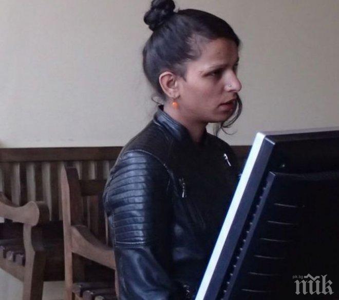 НЯМА СПИРКА! Бременна в 9-ия месец краде наред, пъхат я в затвора