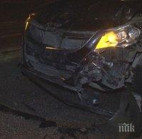 Жесток сблъсък на пътя София-Варна, джип размаза лек автомобил, загина човек