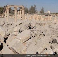 Руснаците показаха жестоките разрушения на Палмира (ВИДЕО)