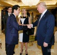 Тръмп и японският премиер Абе хванаха стиковете за голф, за да скрепят връзките помежду си