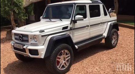 уникален звяр вижте новия милионерски джип майбах