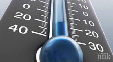 студът продължава максималните температури вдигнат градуса