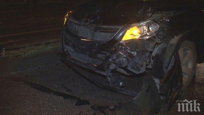 Жесток сблъсък на пътя София-Варна, джип размаза лек автомобил, загина човек