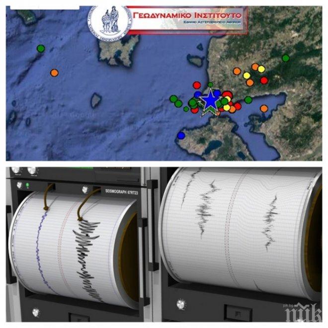 Страховита прогноза: Очаква ни трус с магнитуд  6.6 на остров Лесбос
