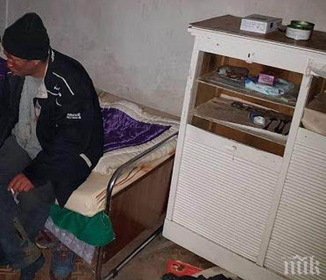 Младежи спасиха от измръзване паднал край пътя пиян мъж