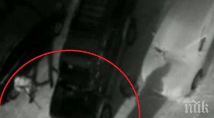 потресаващо видео хладнокръвен убиец пушка разстреля жена упор