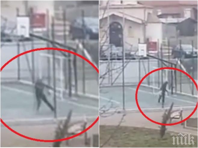 Жестока гавра! Бургазлия подхвърля и върти кучето си на детска площадка (ВИДЕО 18+)