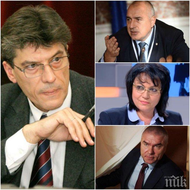 БАРОМЕТЪР! Политолог с важна прогноза за изборите! Антоний Гълъбов: Борисов ни спести напрежение и протести с оставката! БСП задава агресивния тон на кампанията, обещанията им са смехотворни 