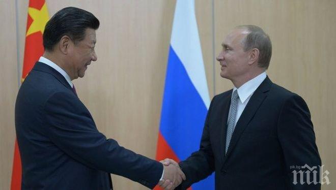 Президентът на Китай идва на крака при Путин през юни