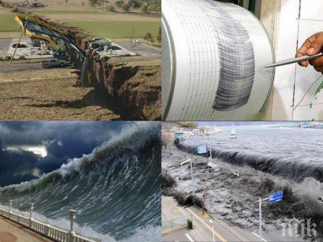 УЖАСЯВАЩА ПРОГНОЗА! Адски трус от 8 по Рихтер заличава Калифорния, следва разрушително цунами (СХЕМА НА АПОКАЛИПСИСА)