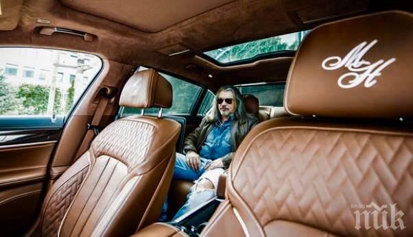 ПЪРВО В ПИК! Дни преди да чукне 50: Маги Халваджиян се изфука с тунингован звяр с монограм! (СНИМКИ)