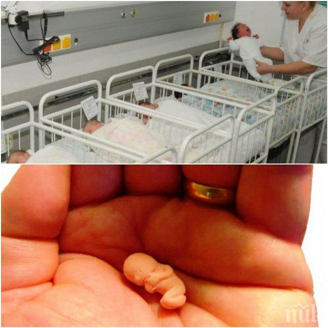 НЕРОДЕНИТЕ ДЕЦА НА БЪЛГАРИЯ: Над 5 милиона аборта за 50 години