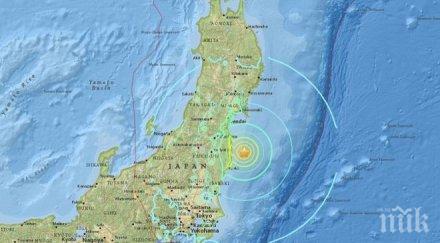 силен трус разлюля токио