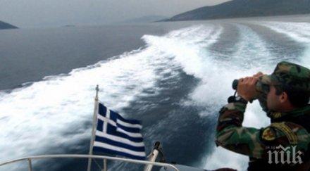 турски патрул отрил огън гръцки води