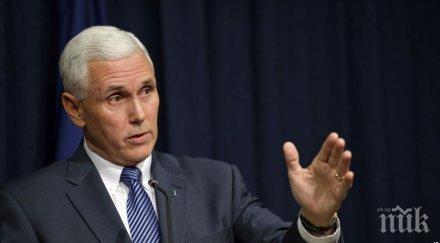 вицепрезидентът сащ срещне ангела меркел