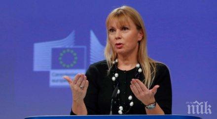 еврокомисарят вътрешен пазар елжбета бенковска посети софия февруари