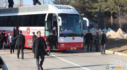 добро сърце автобусът ердоган удари един гардовете президентът първи оказва помощ човека