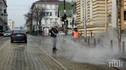 започва миенето улиците софия