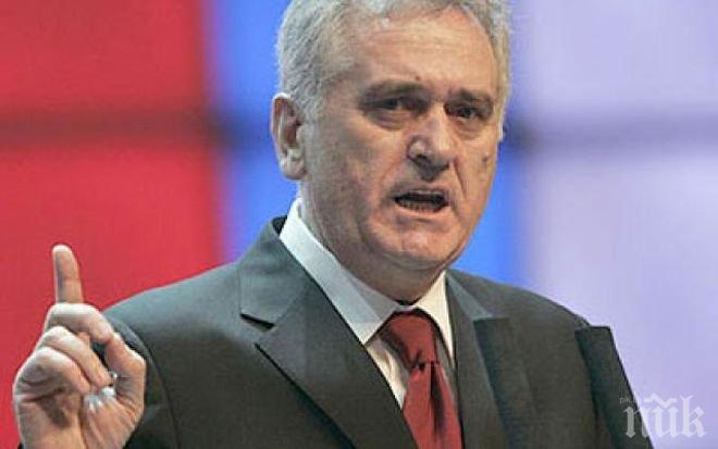 Президентът на Сърбия Николич иска споразумение с премиера Вучич