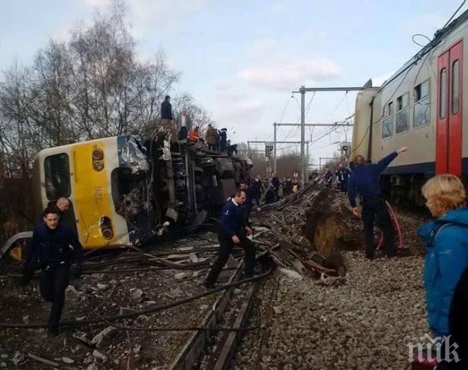 Дерайлира пътнически влак! Един човек загина, 20 са ранени 