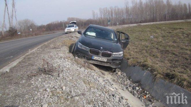 Поредна катастрофа във Враца, има ранен (СНИМКИ)