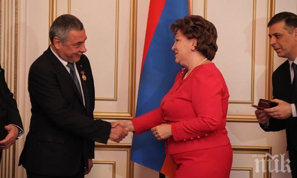 Делегати от НФСБ ще бъдат наблюдатели на референдума в Нагорни Карабах