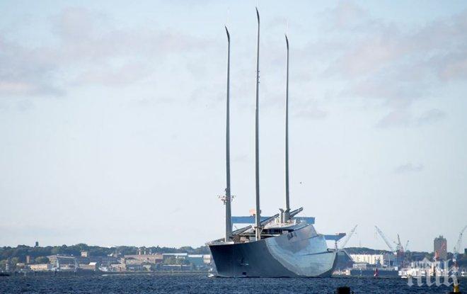 Арестуваха яхта на руски олигарх, струваща 400 милиона евро заради дълг от 9 милиона евро