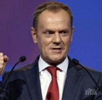 Италия и Швеция порязаха Туск за втори мандат