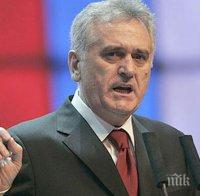 ИЗНЕНАДА! Томислав Николич се отказва от битката за сръбски президент