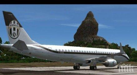 технически проблеми самолета стреснаха играчите ювентус