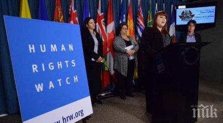 израел скръцна зъби хюман райтс уоч