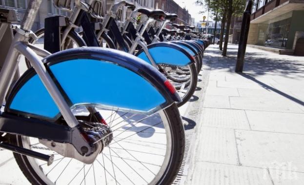 Обществени колела вече и в София