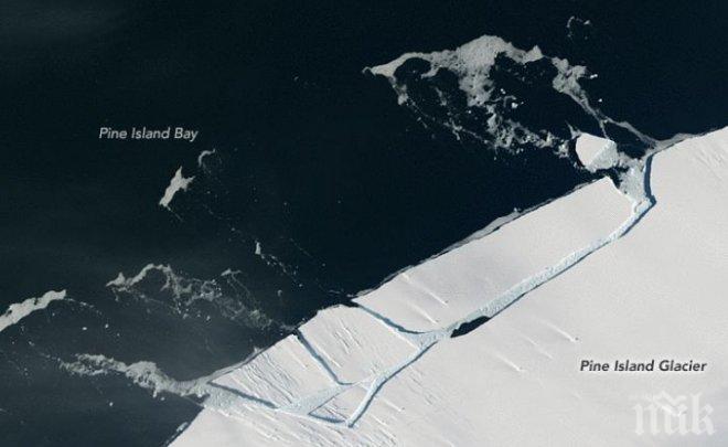 Айсберг с размера на Манхатън се откъсна от Антарктида